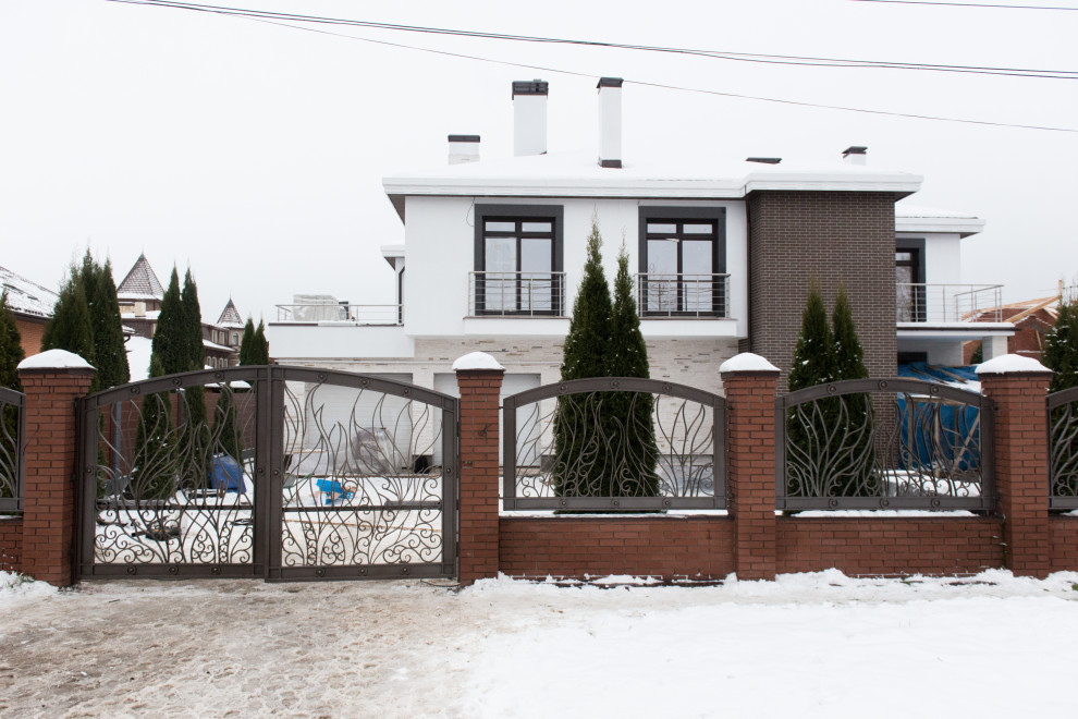 Декоративные ворота и ограждения по эскизу заказчика