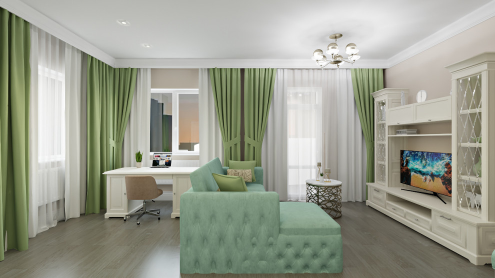 Неоклассика в 142 м2