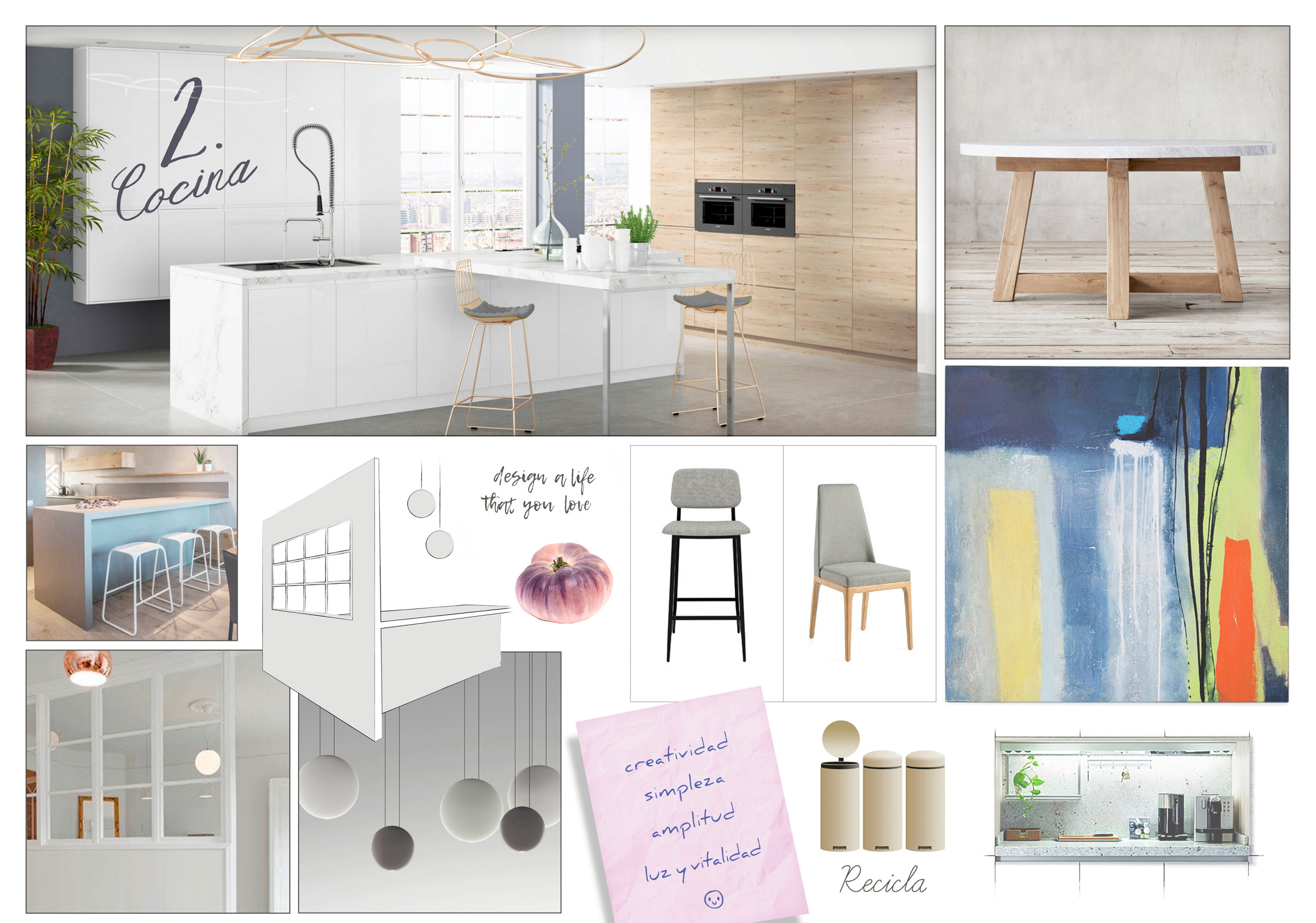 Mood Board Cocina