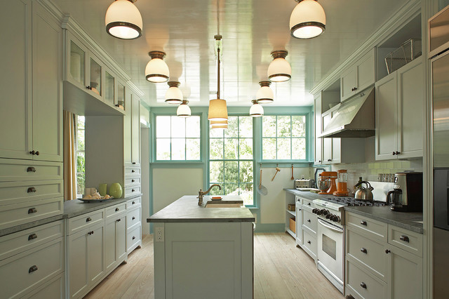 Idea Cottage in the Hamptons klassisk-koekken