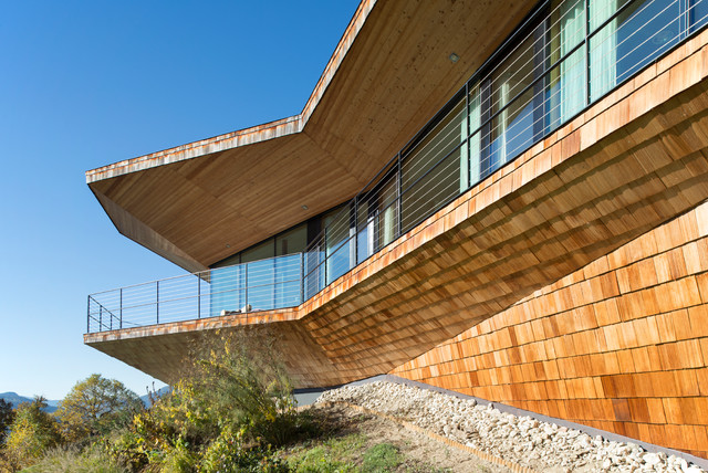 casa privata a Velturno contemporary-exterior