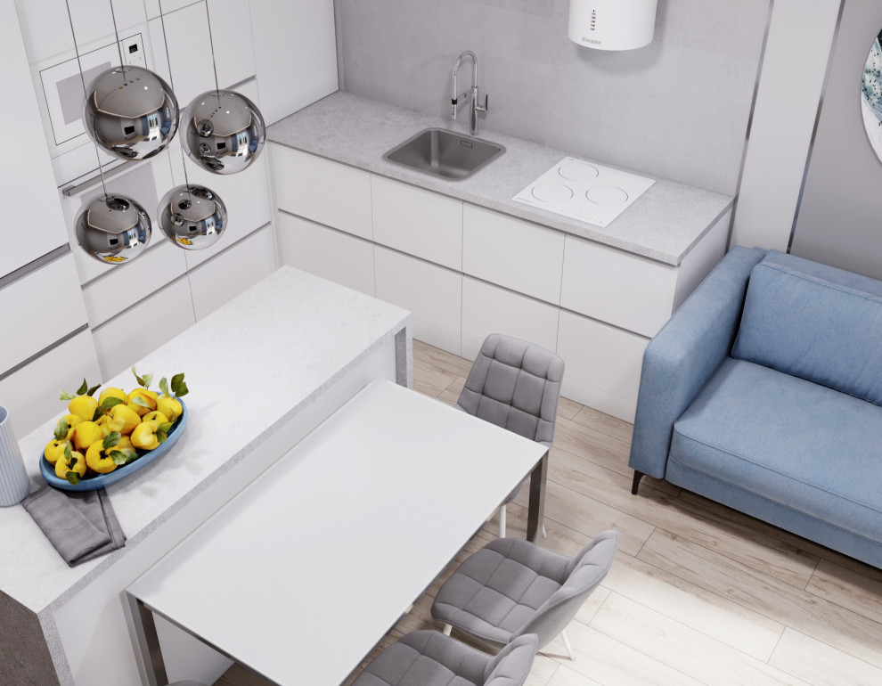 Дизайн-проект квартиры, площадью 87,4м2