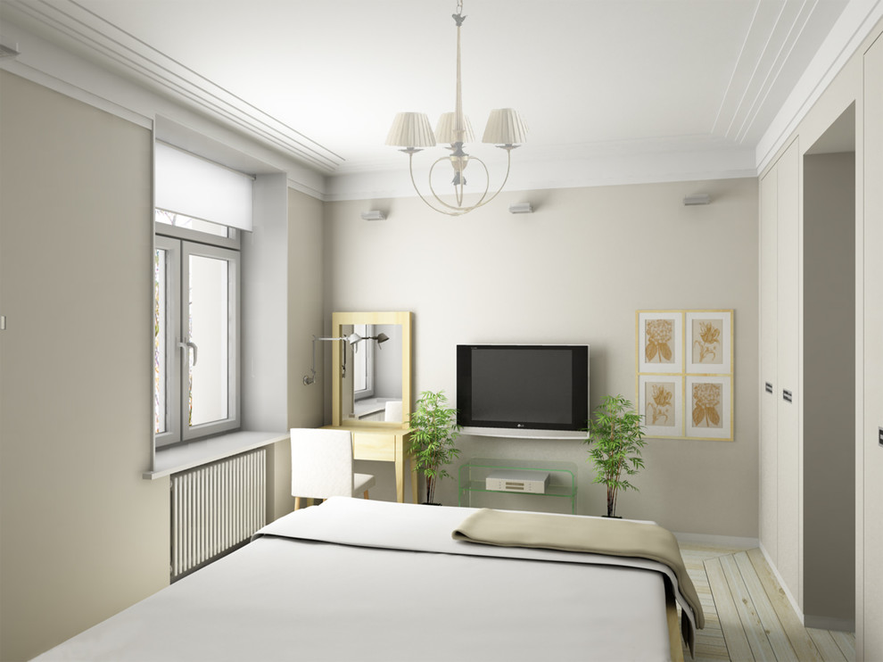 Минимализм в трехкомнатных апартаментах