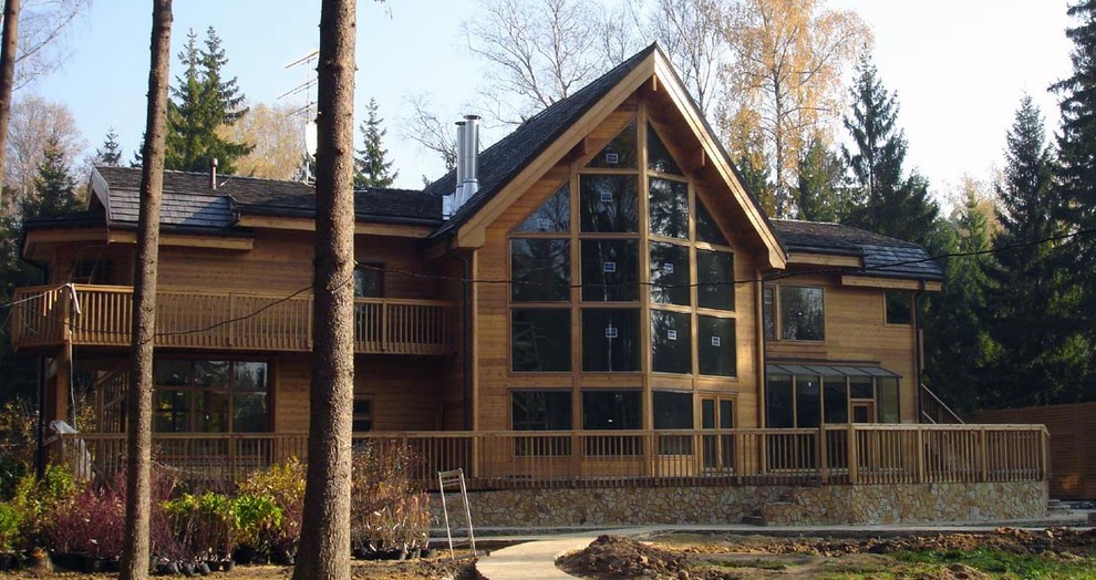 Загородный дом из канадского кедра