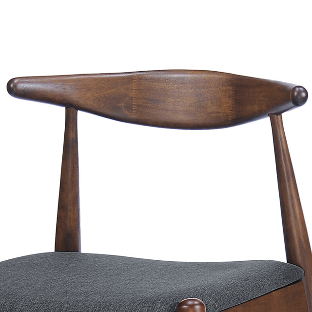GDF Studio 5-Piece Francaise Mid Century Walnut Finish Dining Set ...