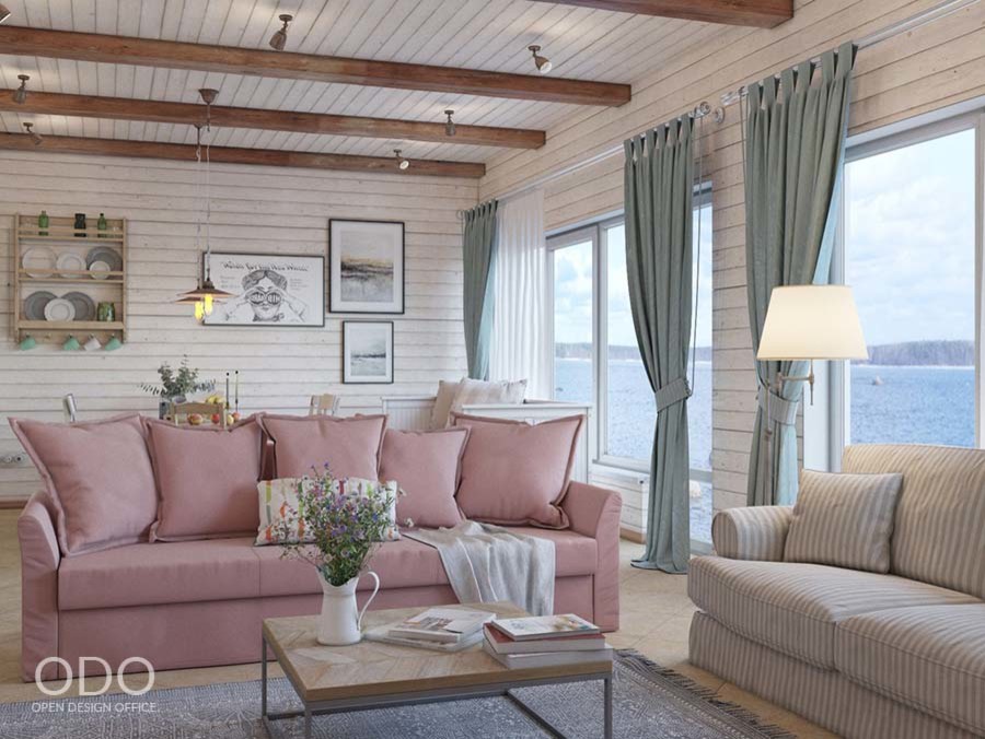 Комфортная территория/загородный интерьер