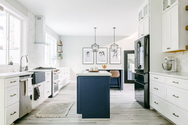 Sophisticated Natomas Kitchen transitional-kitchen