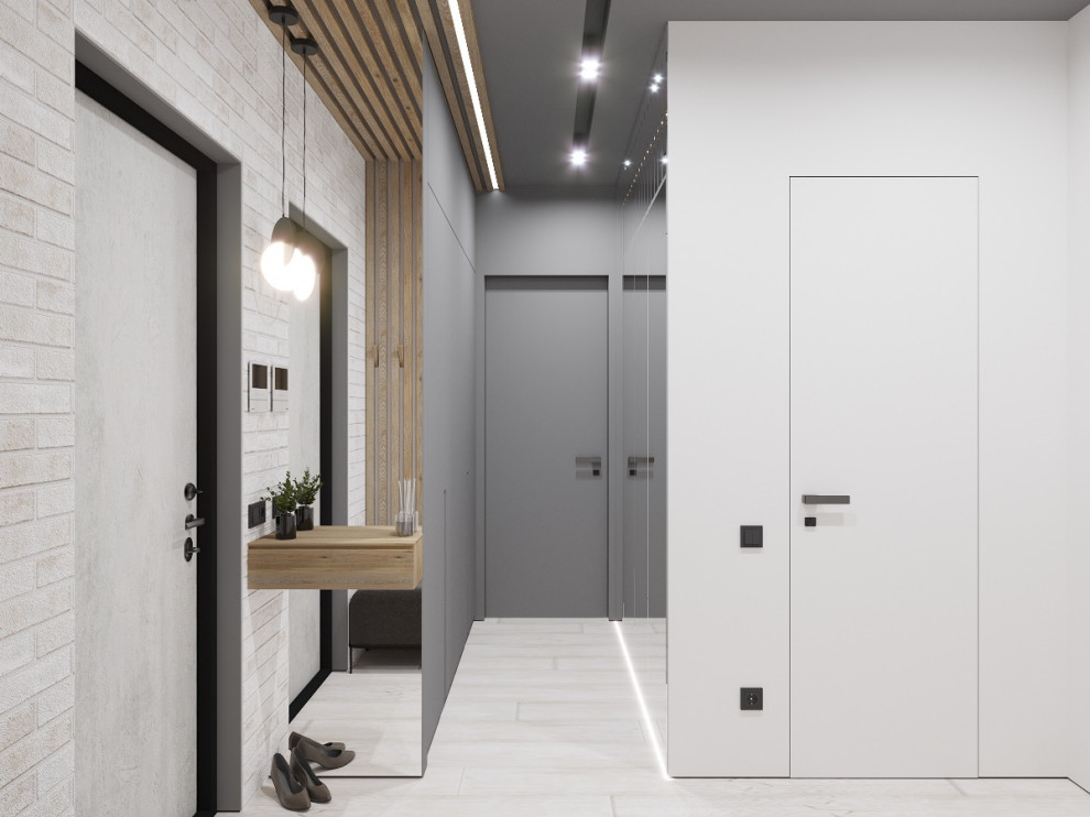 Проект двухкомнатной квартиры  (65,4 кв.м)