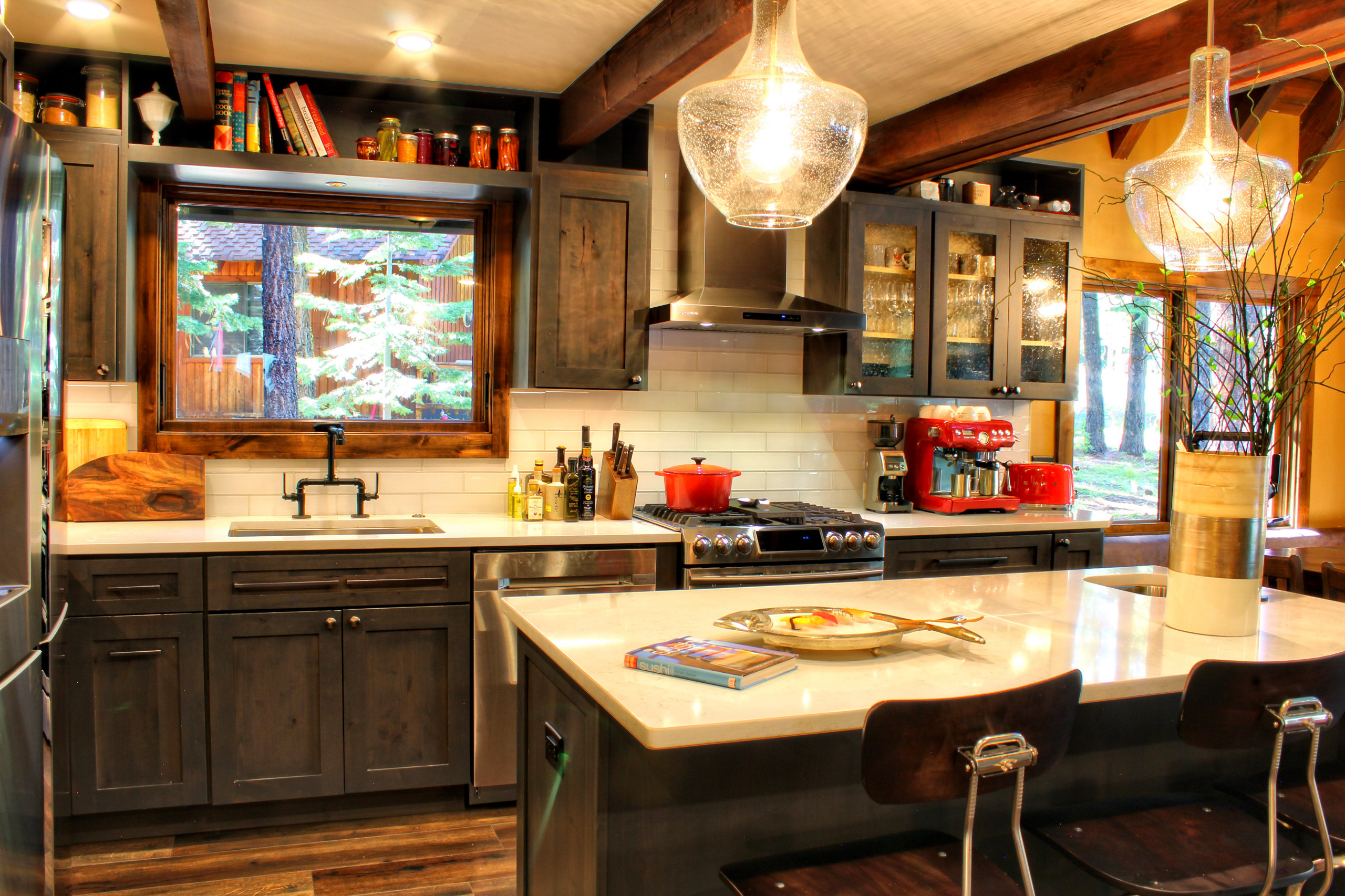 Industrial Mountain Modern Cabin