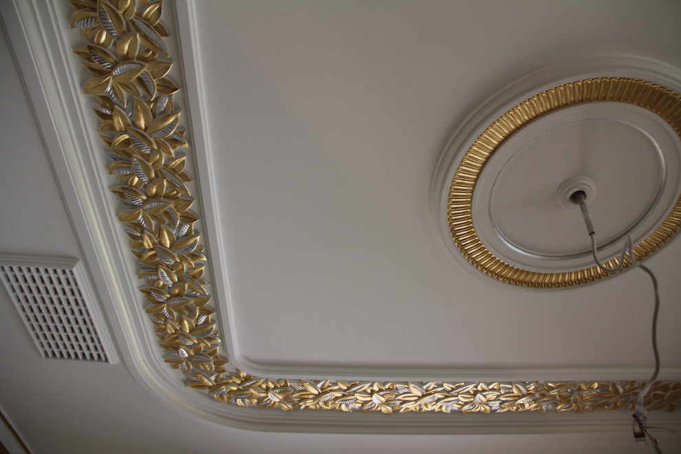 Позолота лепного декора