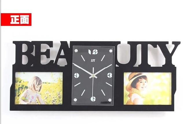 Wall Clock with Fashion Picture Frame Function Design - S132