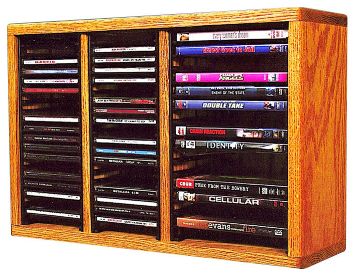Cd+Dvd Storage Transitional Media Racks And Towers by