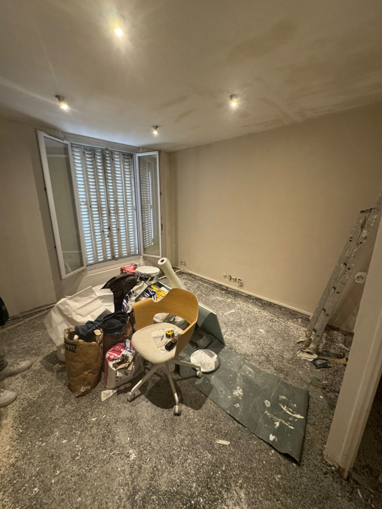 Projet Ternes, rénovation d'un studio de 17m2
