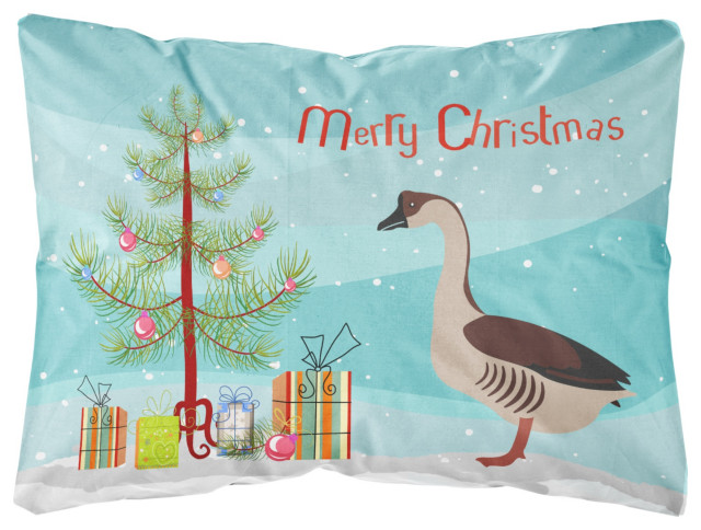 Caroline's Treasures Bb9263Pw1216 Chinese Goose Christmas Outdoor Canvas Pillow