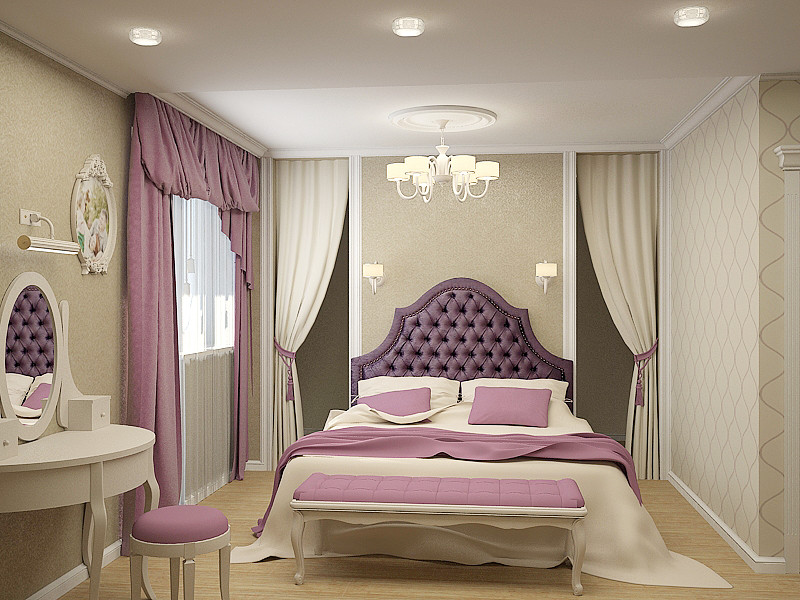 Квартира в современном классическом стиле.