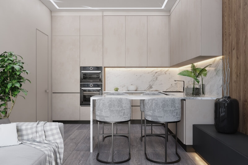 Квартира которую планирут сдавать.