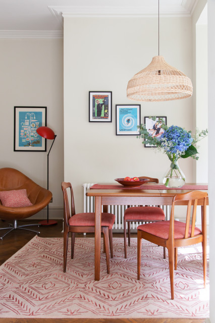 Dining area eclectico-comedor