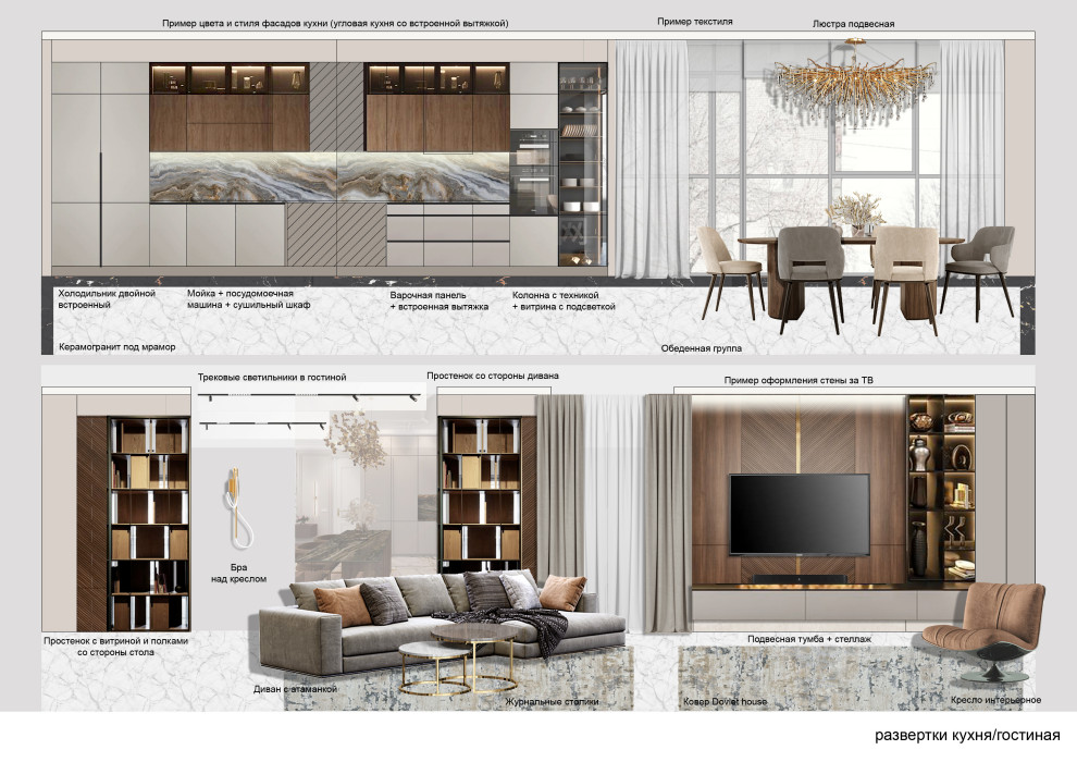 Квартира с панорамным остеклением