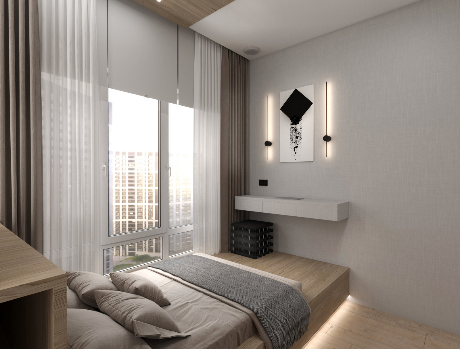 Минимализм на 35м2