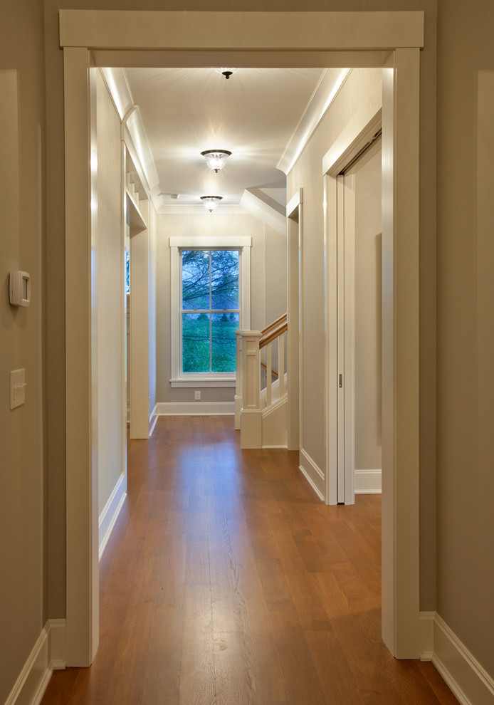 Design ideas for an arts and crafts hallway in Columbus.