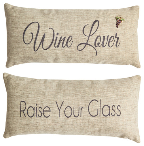 Wine Lover Pillow Cover, gifts for wine lovers, wine lovers gits, pillow for wine lover