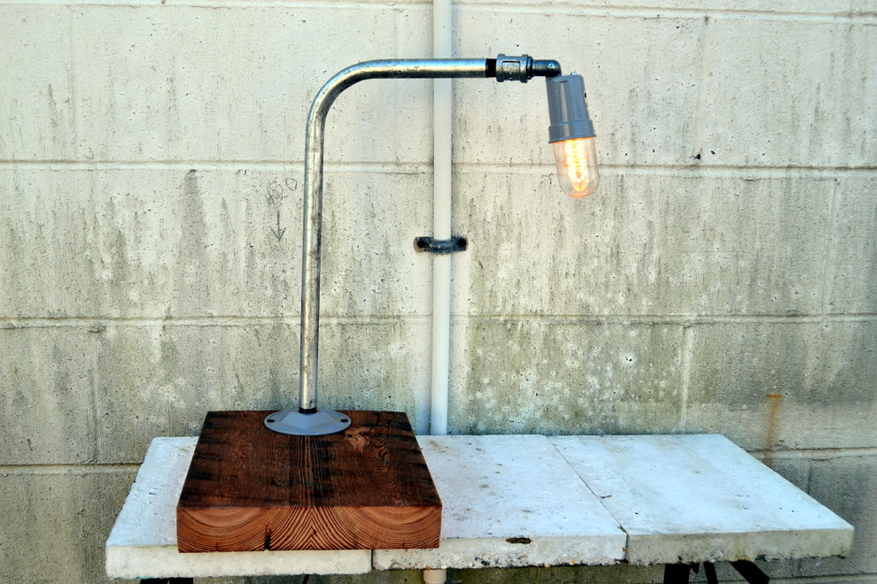 Modern Rustic Industrial Lamp