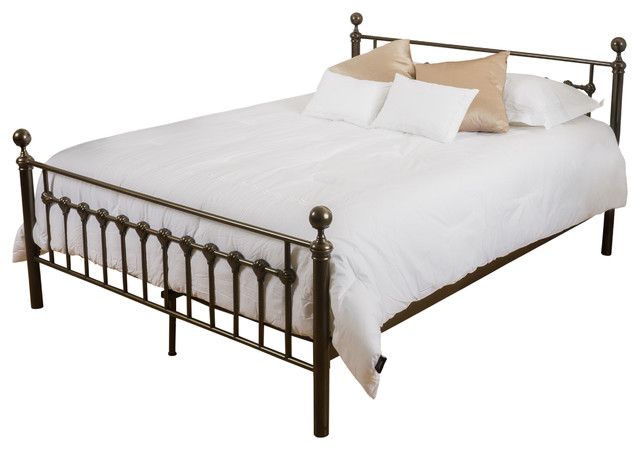 Bradford King Size Iron Metal Bed Frame - Traditional ...