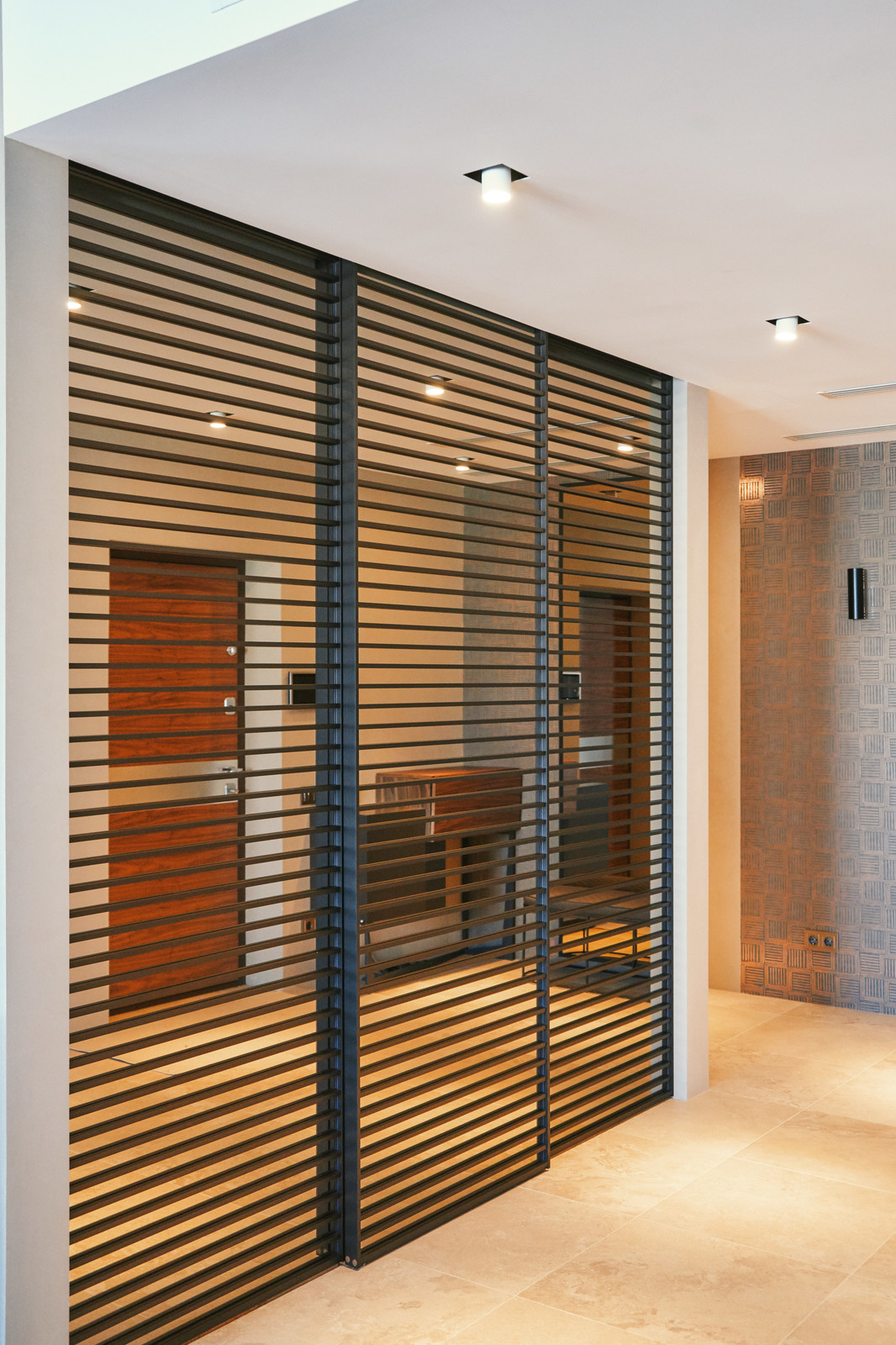 Подвесные двери raumplus с накладными разделителями S1200 Air