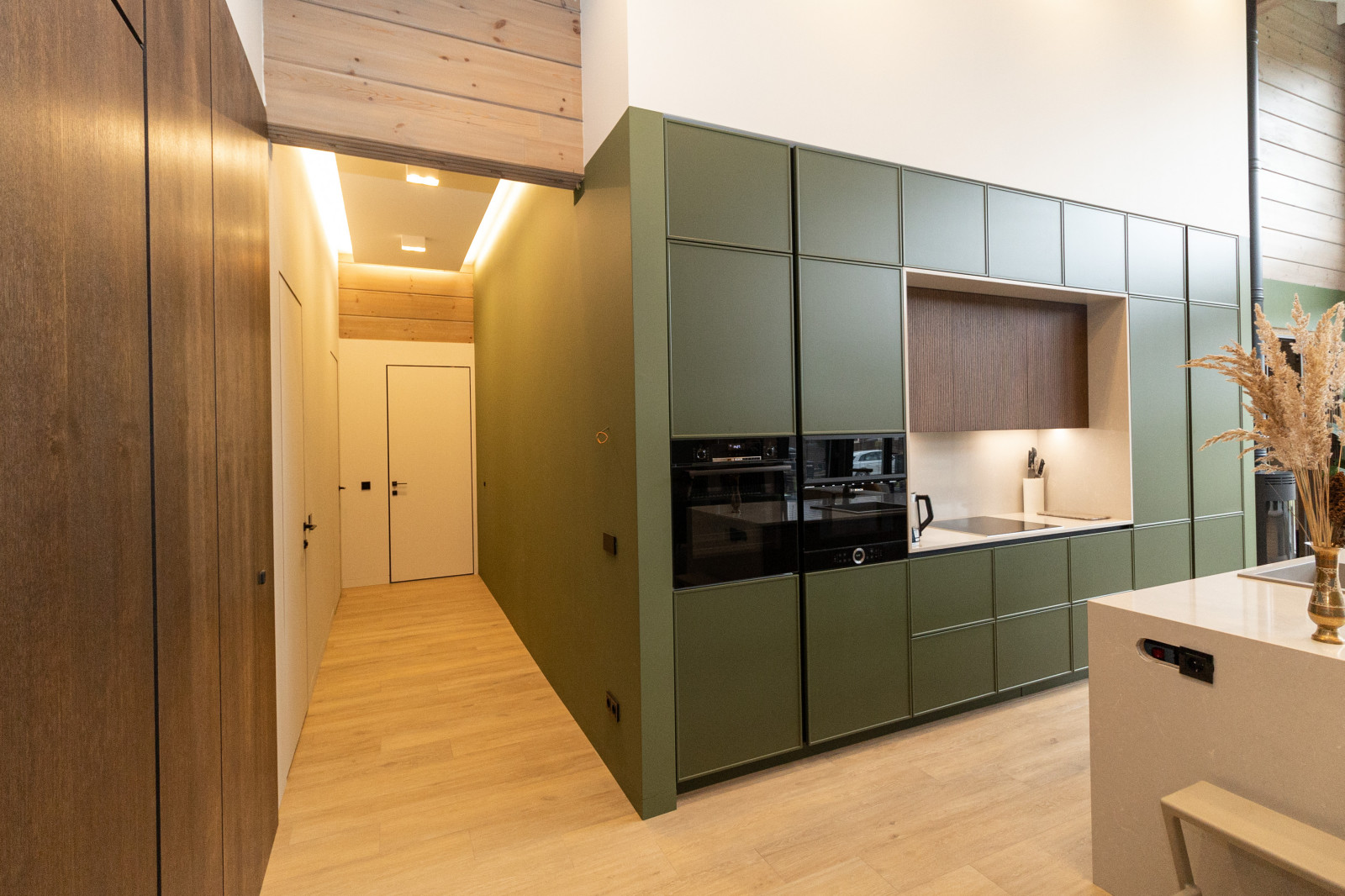 Ремонт дома из клеевого бруса 170 кв. м