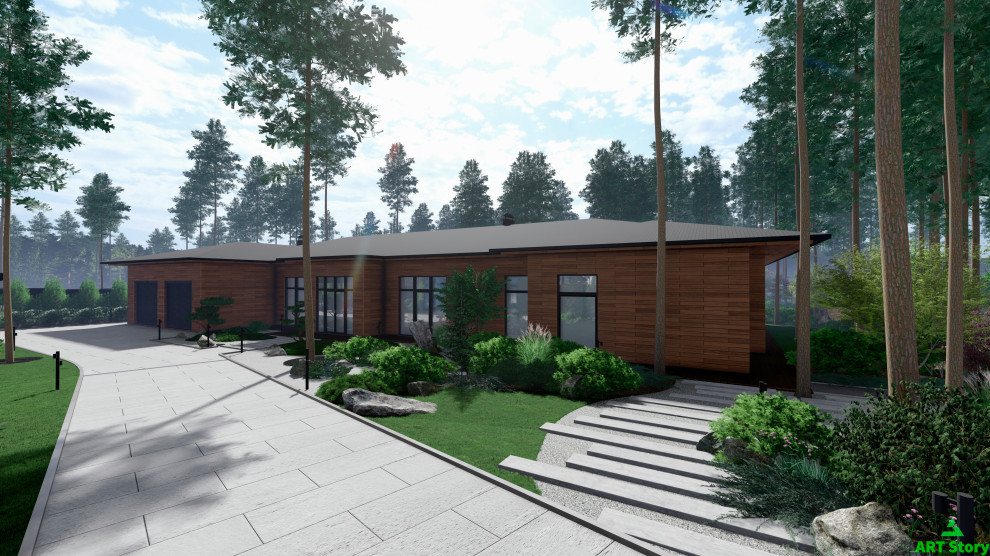 СОВРЕМЕННАЯ ИНТЕРПРЕТАЦИЯ ТРАДИЦИОННОГО ВОСТОЧНОГО САДА.