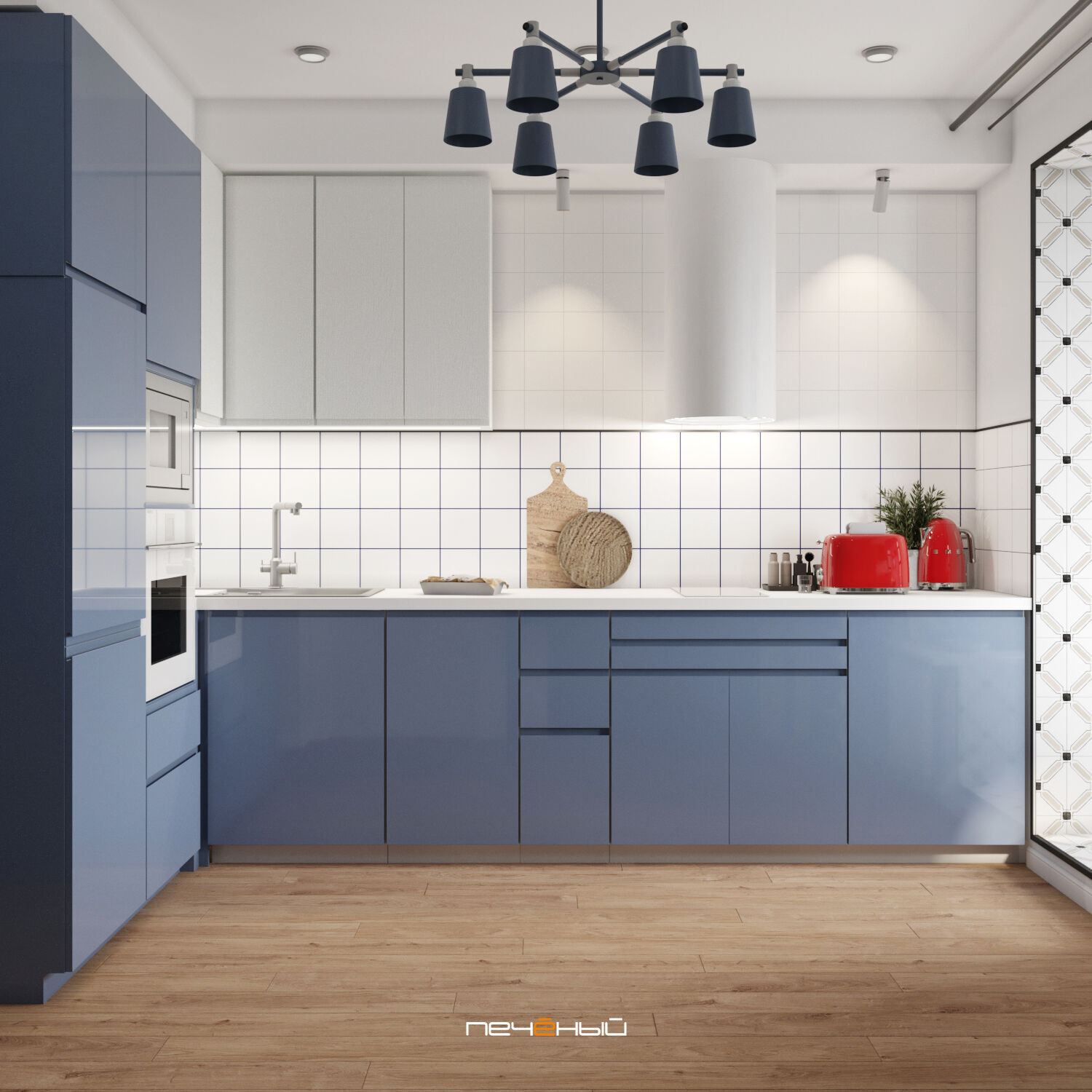 2025 Дизайн 1-комн. квартиры 38 м² в современном стиле, Санкт-Петербург