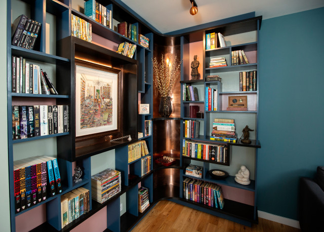 Comic Haven Bookcase eclectic