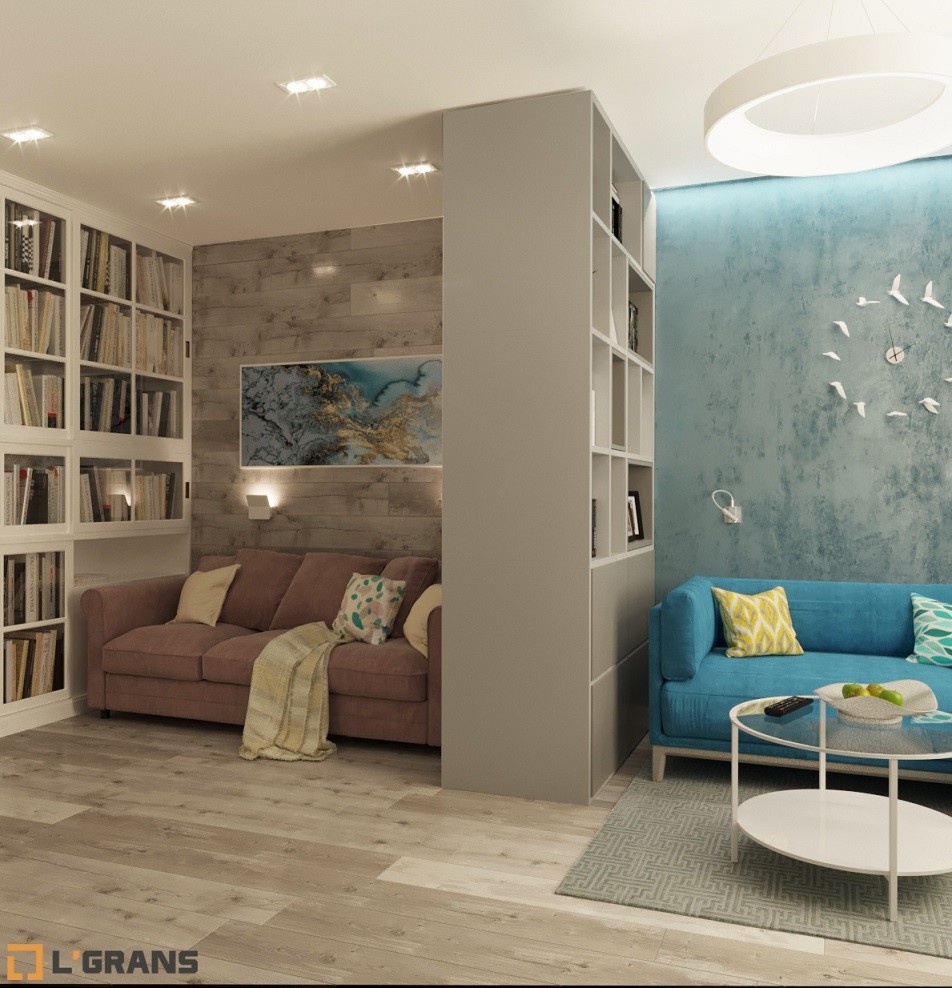 Дизайн проект интерьера комнаты по ул. Шеронова