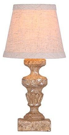 Gaston Mini Accent Lamp Faux Stone Finish With Silver Highlights Gaston Mini Accent Lamp Faux Stone Finish With Silver Highlights