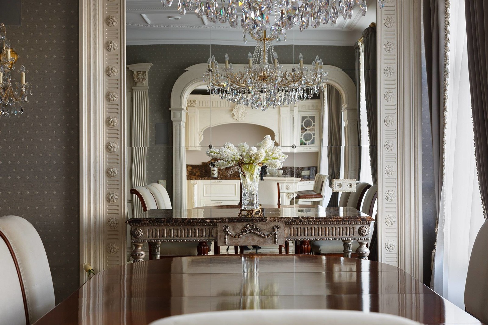 Дизайн интерьера квартиры на Остоженке