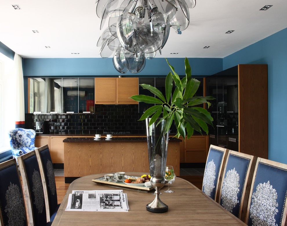 Синяя квартира в Подмосковье