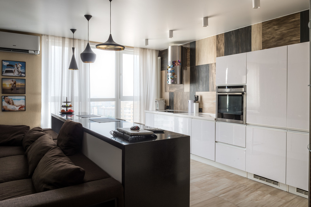 Апартаменты на 20-ом этаже в современном стиле