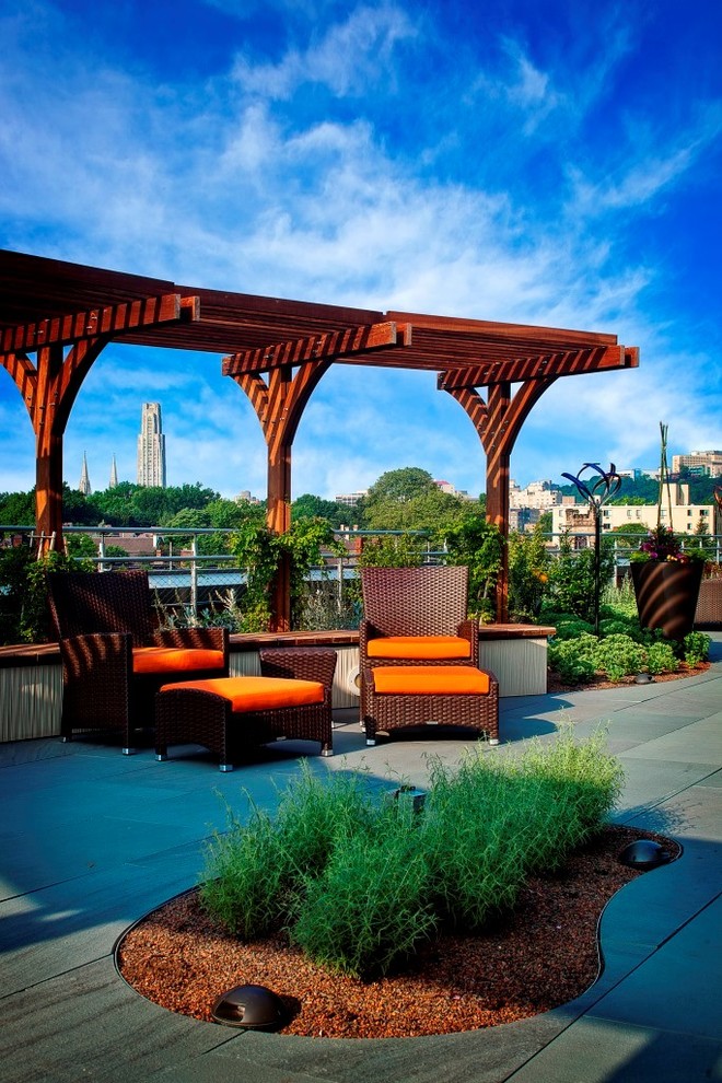 UPMC Mario Lemieux Center for Blood Cancers Terrace Healing Garden