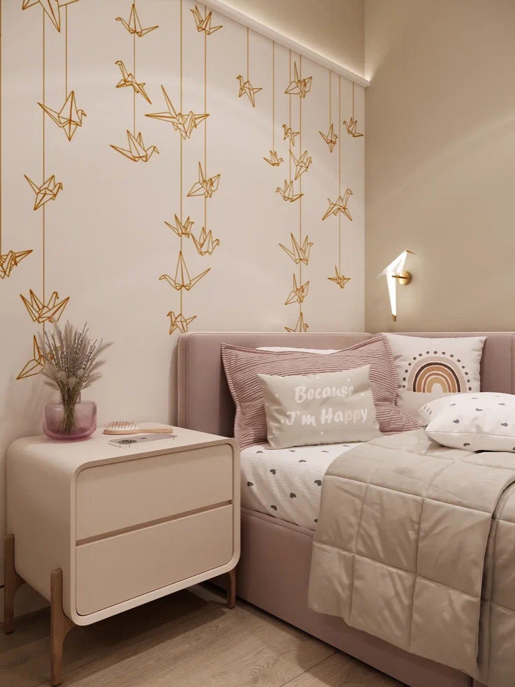 Спальня для девочки 16 кв. м.