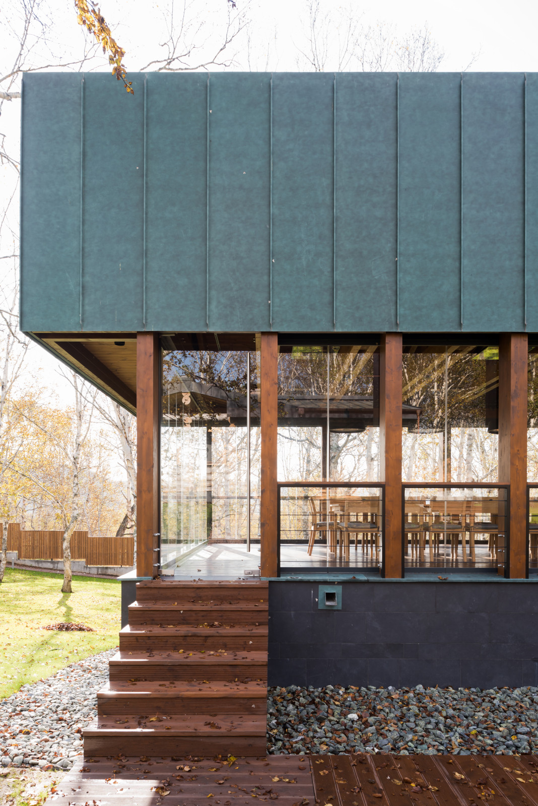 Павильон летней кухни на Камчатке