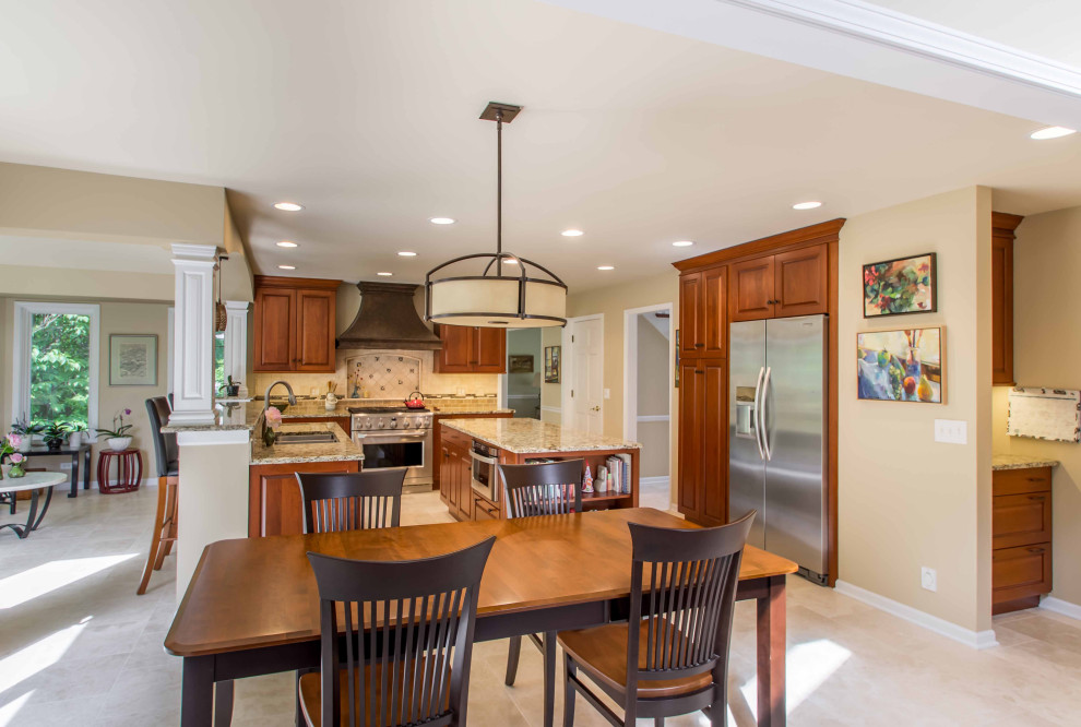 Double Island Kitchen & Sunroom