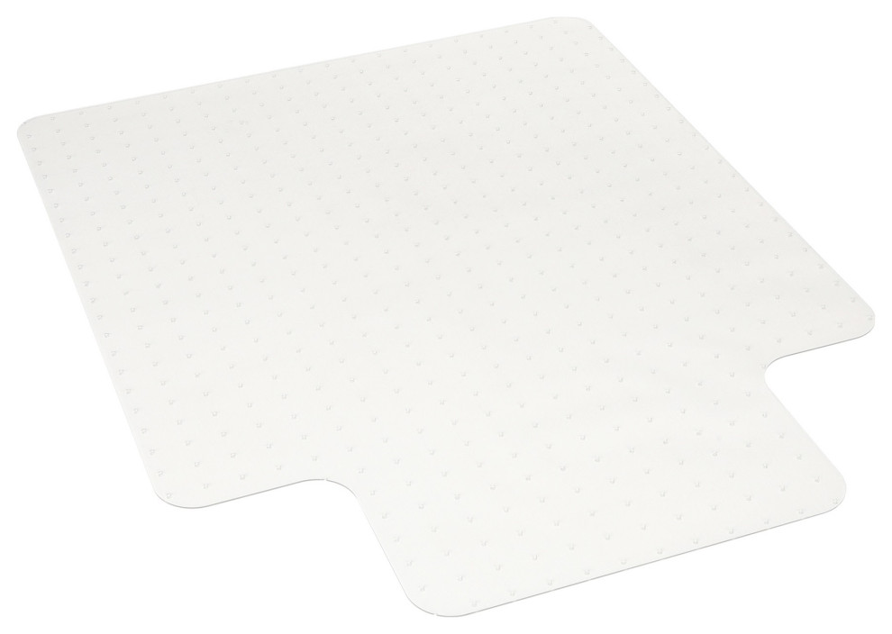 CommercialGrade 36"x47" Polycarbonate Chair Mat With Lip For Low Pile