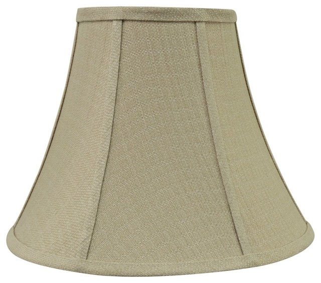 30160 Bell Shape Spider Lamp Shade Beige 12 Wide 6 X12 X9 1 2 30160 Bell Shape Spider Lamp Shade Beige 12 Wide 6 X12 X9 1 2 Traditional Shades By Aspen Creative Corporation