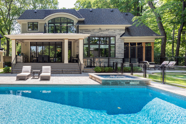 Transitional Elegance transitional-pool