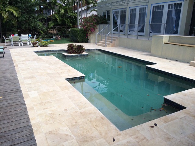 Stone Floor rustic-pool