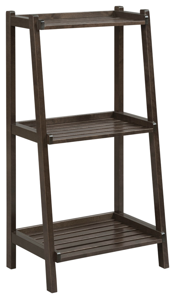 Dunnsville 3Tier Ladder Shelf Transitional Display And Wall