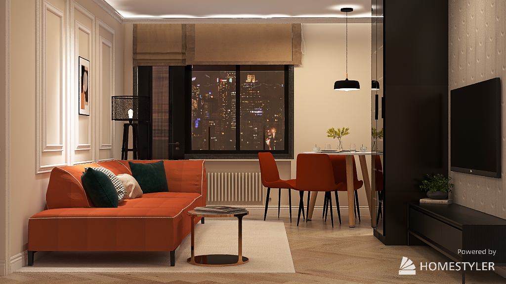 Кухня-гостиная