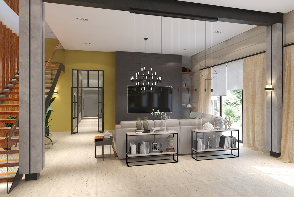 Дом из клееного бруса 500 кв