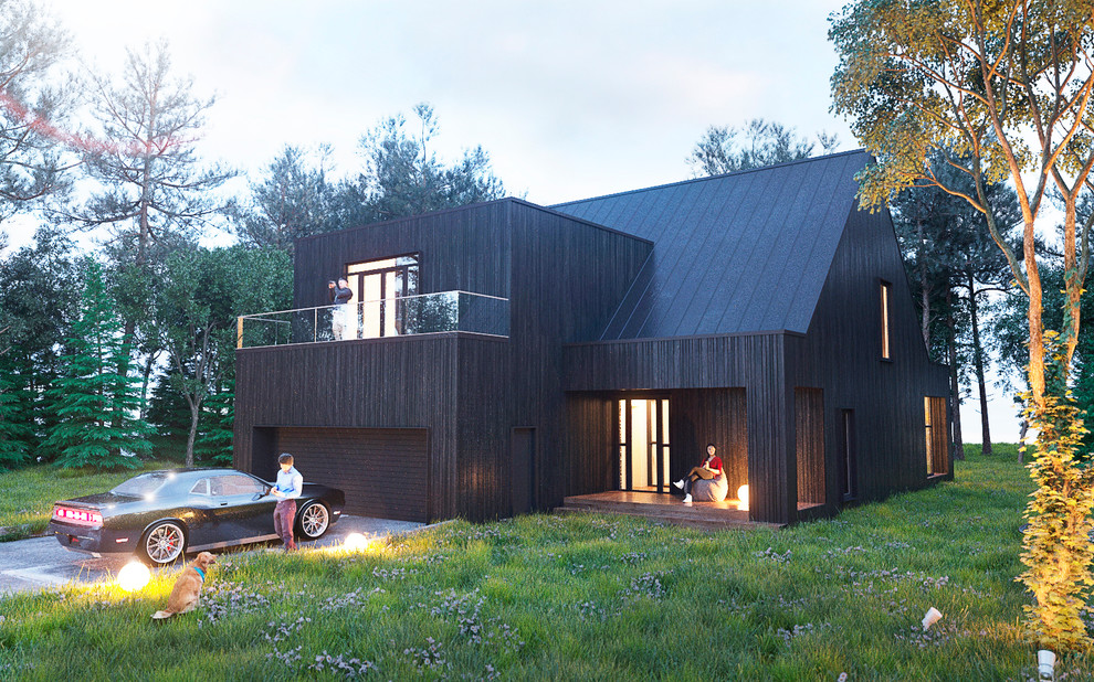 Частный дом, визуализация