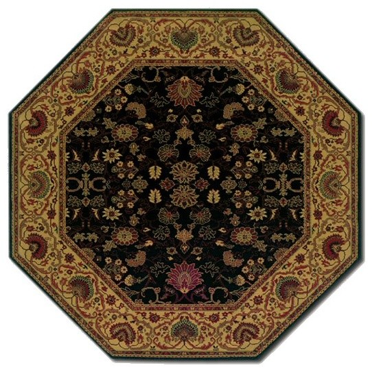 Everest 5'3"x5'3" Octagon Traditional Rug